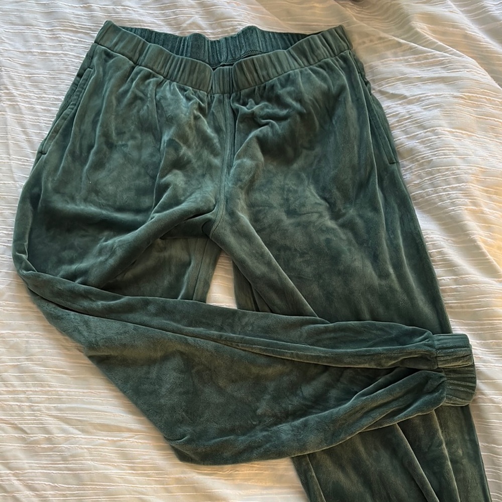 Hollister Green Sweatpants Relaxed Fit Joggers